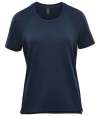 TFX-2W Stormtech Ladies Tundra Performance T-Shirt Navy colour image